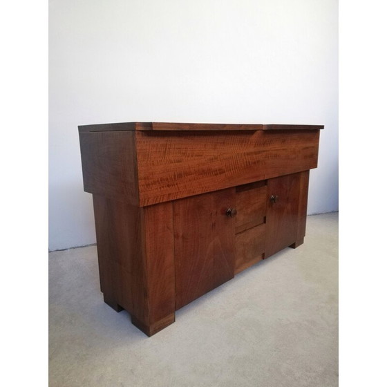 Image 1 of Vintage wooden sideboard by Giovanni Michelucci for Poltronova, Italy 1900