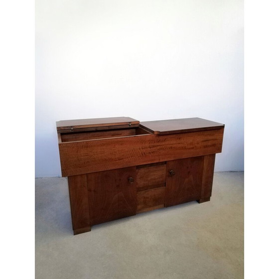 Image 1 of Vintage wooden sideboard by Giovanni Michelucci for Poltronova, Italy 1900