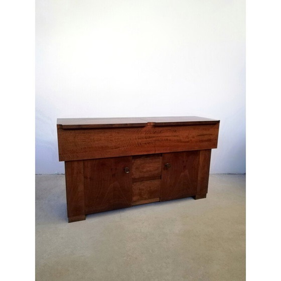 Image 1 of Vintage wooden sideboard by Giovanni Michelucci for Poltronova, Italy 1900
