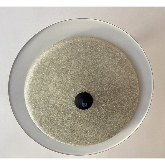 Image 1 of Vintage glass pendant lamp, 1970