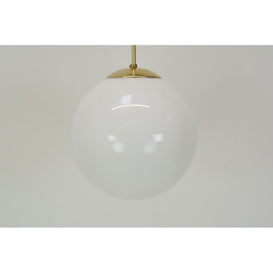 Image 1 of Mid-century glass pendant lamp by Kamenicky Senov, Czechoslovakia 1960s