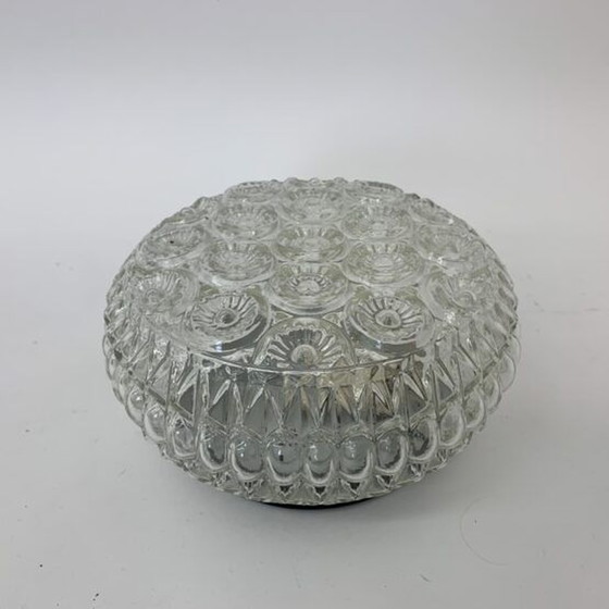 Image 1 of Glass Ceiling/Wall Lamp Sconce, Mid-Century Design, 1970s