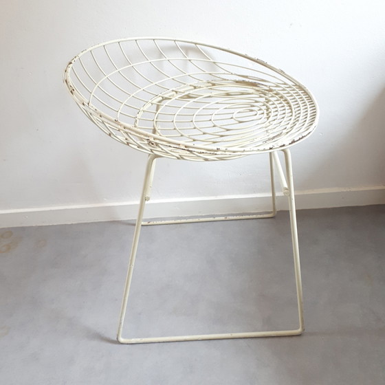 Image 1 of Pastoe wire stool by Cees Braakman