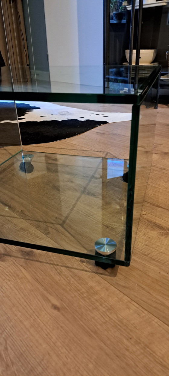 Image 1 of Coffee table on wheels