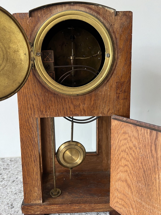 Image 1 of Gustave Serrurier - Bovy 1858-1910 Pendule No 16 par Atelier Vokaer