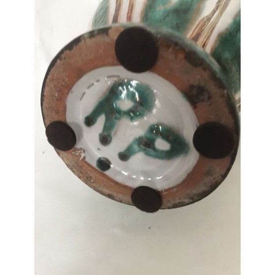 Image 1 of Ceramica vintage nera e verde di Roger Picault