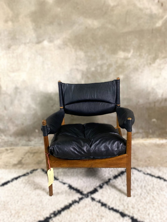 Image 1 of Mid Century Teak Armchair By Kristian Vedel "Modus" For Willadsen Møbelfabrik