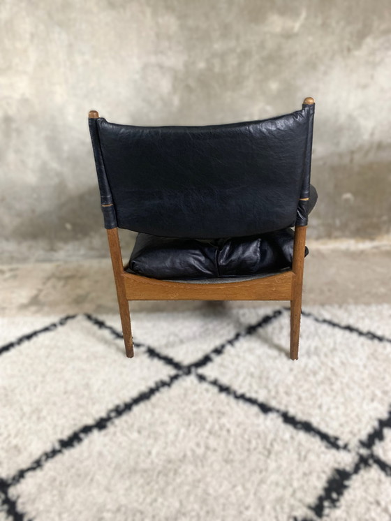 Image 1 of Mid Century Teak Armchair By Kristian Vedel "Modus" For Willadsen Møbelfabrik