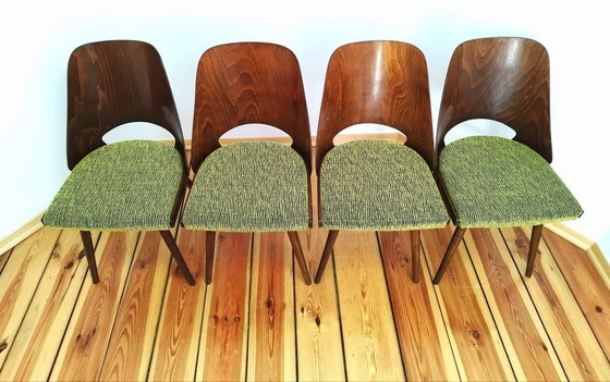 Image 1 of Czechoslovakian Chairs By O. Haerdtl For Ton, 1960S, Set Of 4