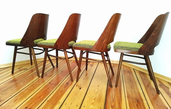 Image 1 of Czechoslovakian Chairs By O. Haerdtl For Ton, 1960S, Set Of 4