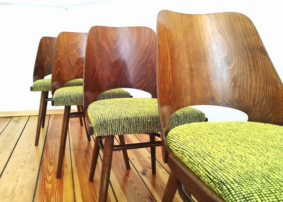 Image 1 of Czechoslovakian Chairs By O. Haerdtl For Ton, 1960S, Set Of 4