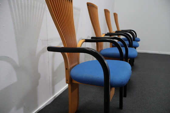 Image 1 of 4 X Totem Chairs Torstein Nilsen For Westnofa