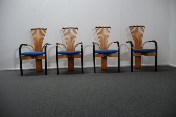 Image 1 of 4 X Totem Chairs Torstein Nilsen For Westnofa