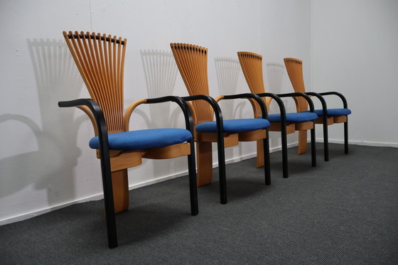 Image 1 of 4 X Totem Chairs Torstein Nilsen For Westnofa