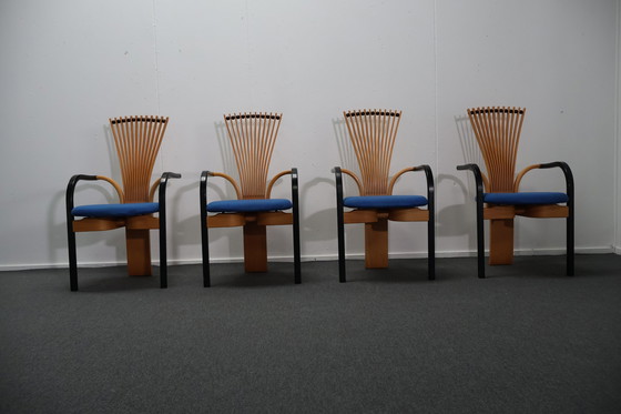 Image 1 of 4 X Totem Chairs Torstein Nilsen For Westnofa