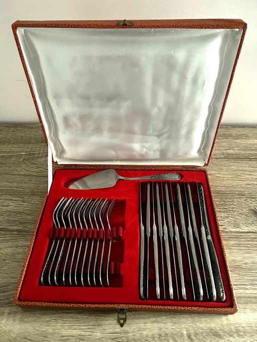 Amefa Ecrin/coffret 24 pieces dessert cutlery