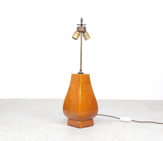 Image 1 of Zaccagnini Pottery Table Lamps, 1950S