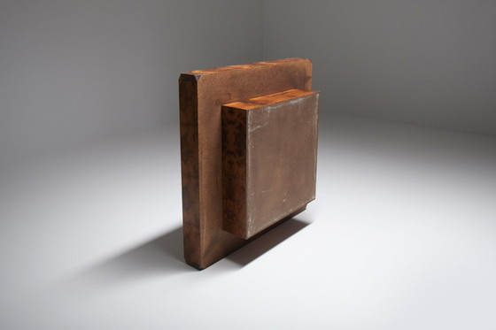 Image 1 of Mario Sabot Alveo coffee table by Willy Rizzo