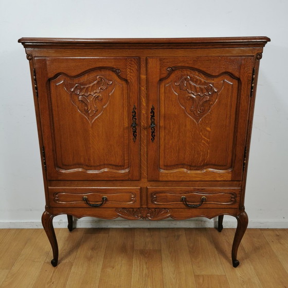 Image 1 of  Brocante Queen Ann Bar cabinet, Wall cabinet Buffet cabinet Drawer cabinet