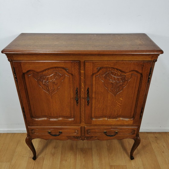 Image 1 of  Brocante Queen Ann Bar cabinet, Wall cabinet Buffet cabinet Drawer cabinet