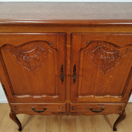 Image 1 of  Brocante Queen Ann Bar cabinet, Wall cabinet Buffet cabinet Drawer cabinet