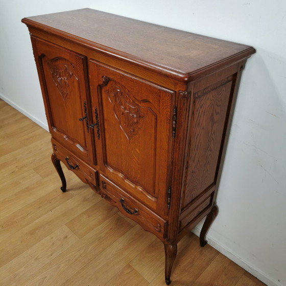 Image 1 of  Brocante Queen Ann Bar cabinet, Wall cabinet Buffet cabinet Drawer cabinet