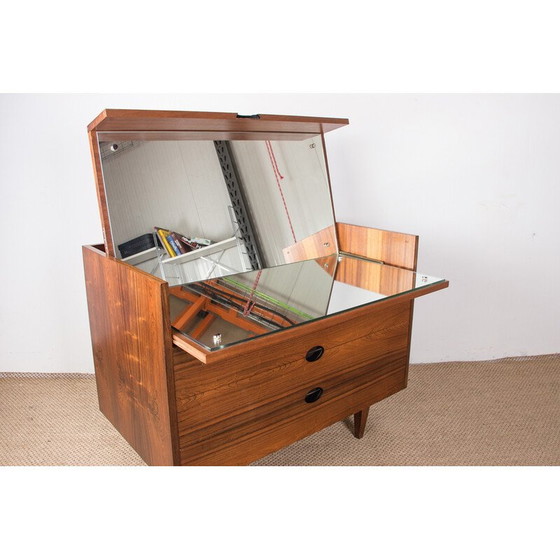 Image 1 of Vintage Rio rosewood dressing table by Joseph André Motte for Charron, France 1960