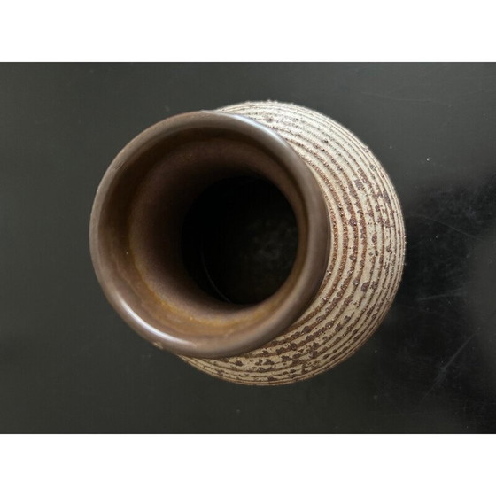 Image 1 of Set of 3 vintage stoneware vases, 1970