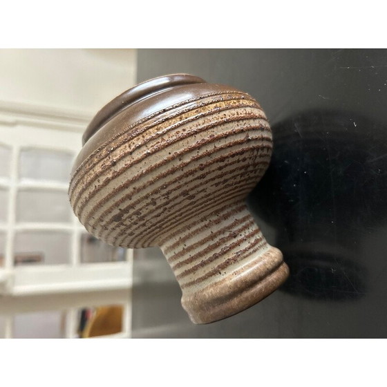 Image 1 of Set of 3 vintage stoneware vases, 1970