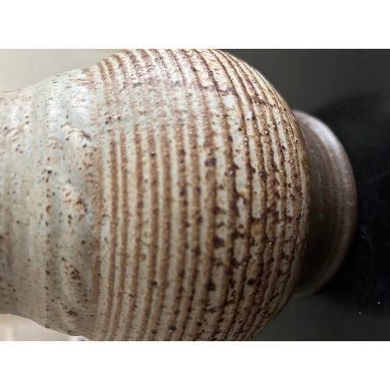 Image 1 of Set of 3 vintage stoneware vases, 1970