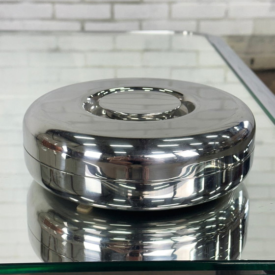 Image 1 of Chrome Table Decoration Storage Box