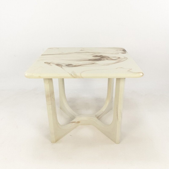 Image 1 of Vintage coffee table in marmorino, Italy 1950