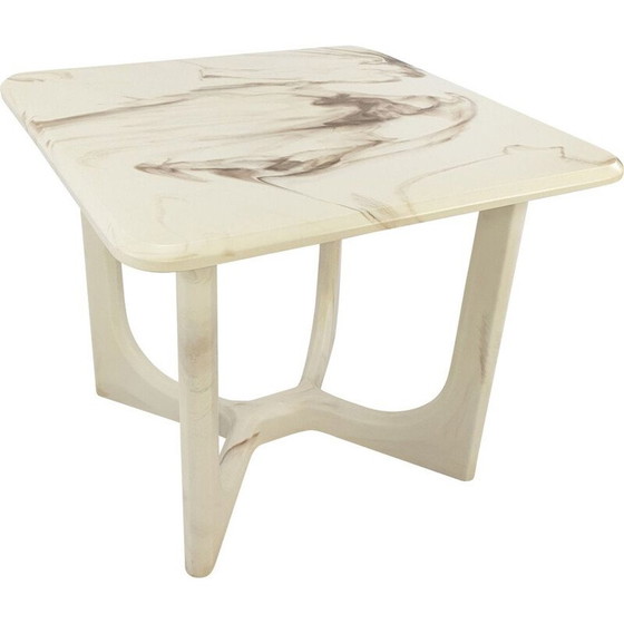 Image 1 of Vintage coffee table in marmorino, Italy 1950