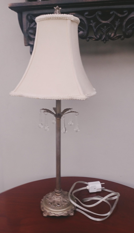 Image 1 of Hollywood regency table lamp