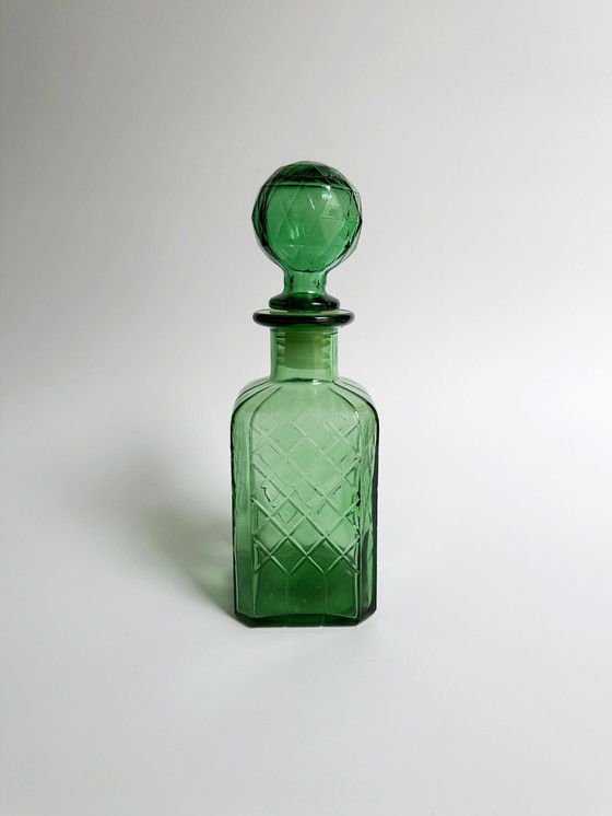 Image 1 of Mcm Empoli Italy glass carafe