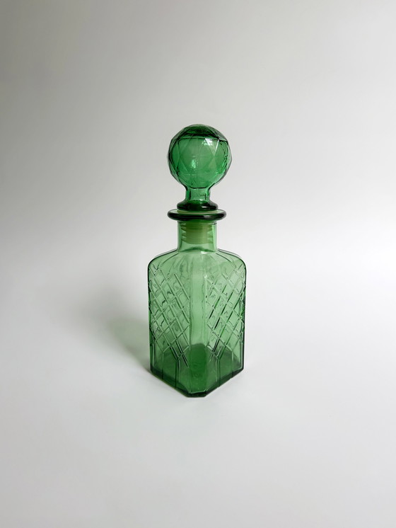 Image 1 of Mcm Empoli Italy glass carafe