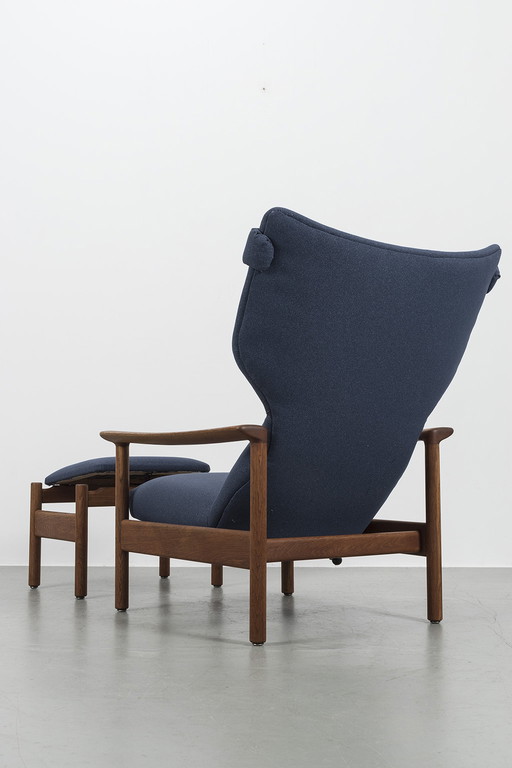 Sven Ivar armchair + footstool