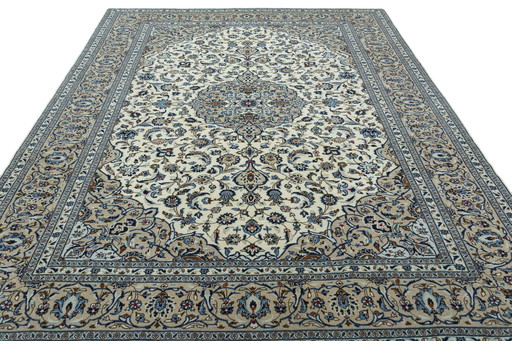 Hand-knotted Keshan cork oriental rug - 403 X 296 Cm