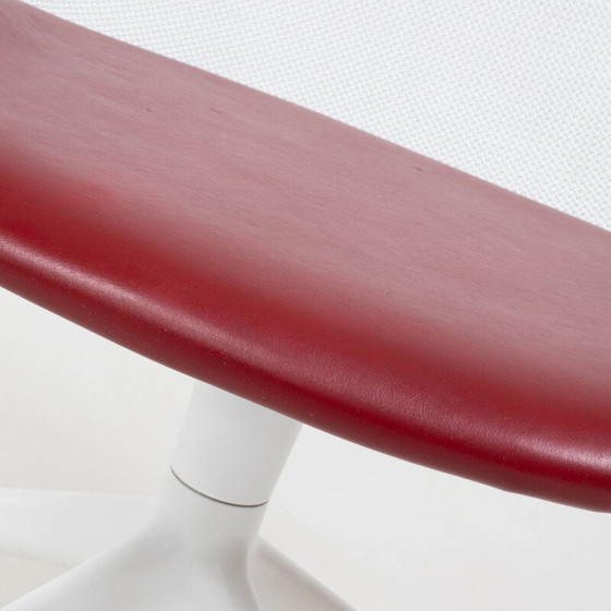 Image 1 of Vintage swivel Luta chairs in leather, Antonio Citterio pour B&B Italia 2004