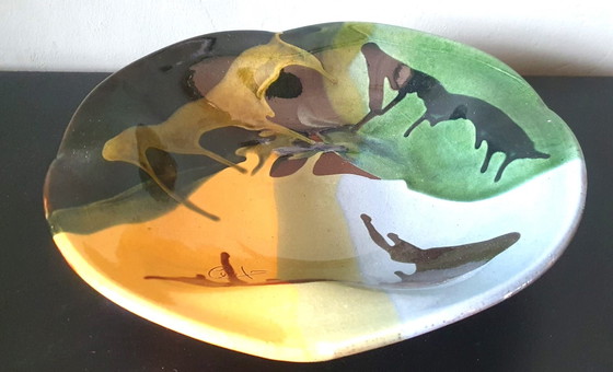 Image 1 of Vallauris bowl series Patera from Spanish Vallauris.