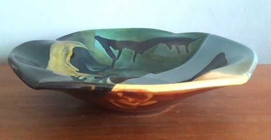 Image 1 of Vallauris bowl series Patera from Spanish Vallauris.