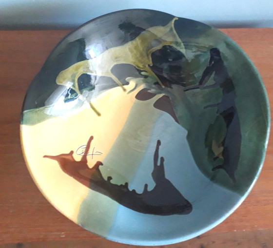 Image 1 of Vallauris bowl series Patera from Spanish Vallauris.