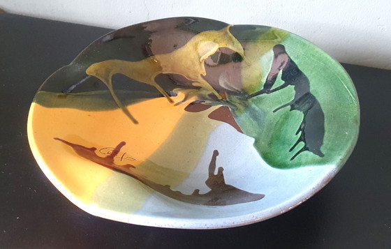 Image 1 of Vallauris bowl series Patera from Spanish Vallauris.