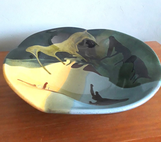 Image 1 of Vallauris bowl series Patera from Spanish Vallauris.