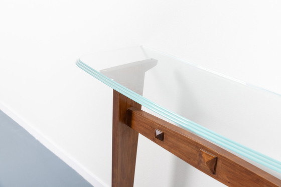 Image 1 of Sculptural Italian Mid-Century console table, 1950’s