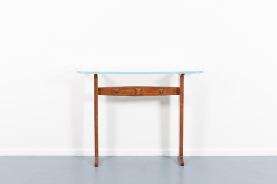 Image 1 of Sculptural Italian Mid-Century console table, 1950’s