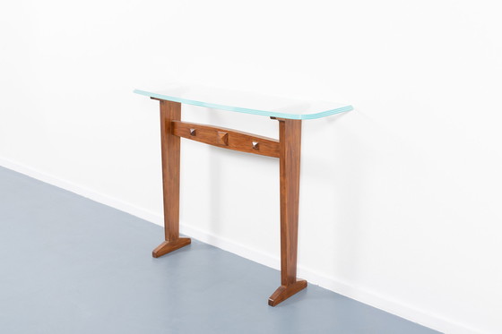 Image 1 of Sculptural Italian Mid-Century console table, 1950’s