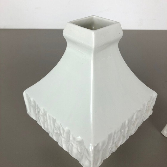 Image 1 of Pair of vintage modernist vases by Peter Müller for Sgrafo Modern, Germany 1960