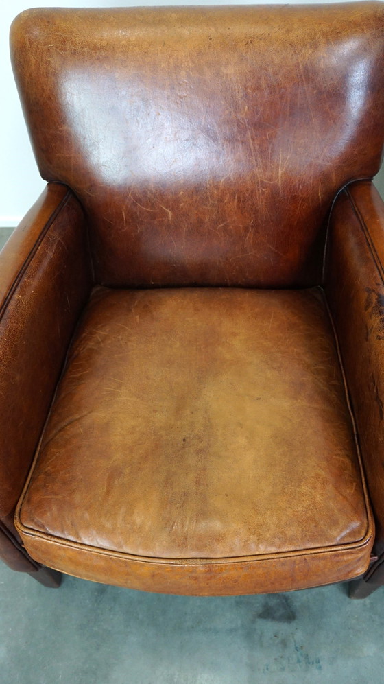 Image 1 of 2 X Sheep Leather Armchair