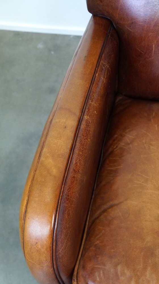 Image 1 of 2 X Sheep Leather Armchair